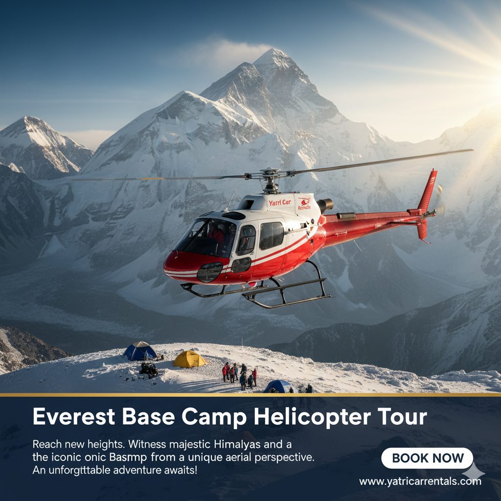 Everest Base Camp Helicopter Tour - Yatri Car Rentals Nepal
