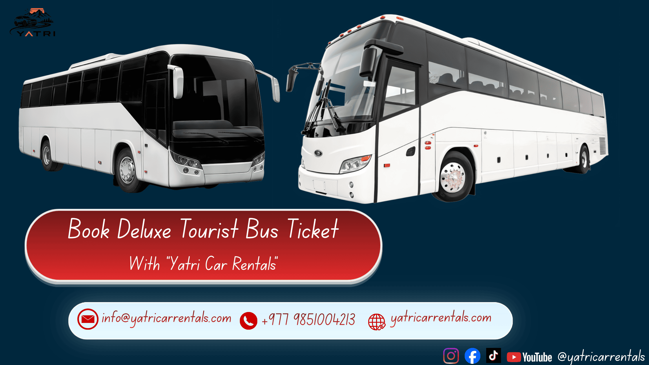 Tourist Bus Ticket  Service - Yatri Car Rentals Nepal