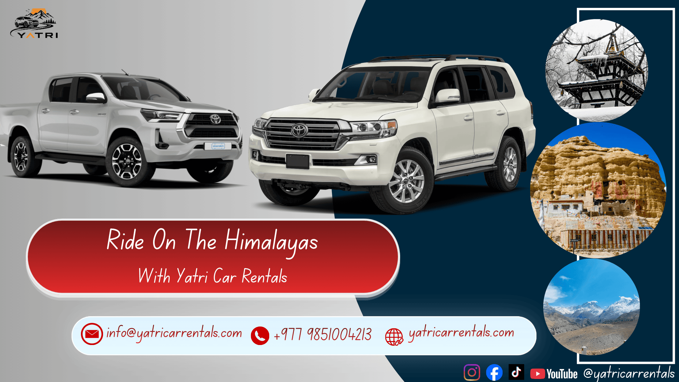 Mustang Tour By Jeep - Yatri Car Rentals Nepal
