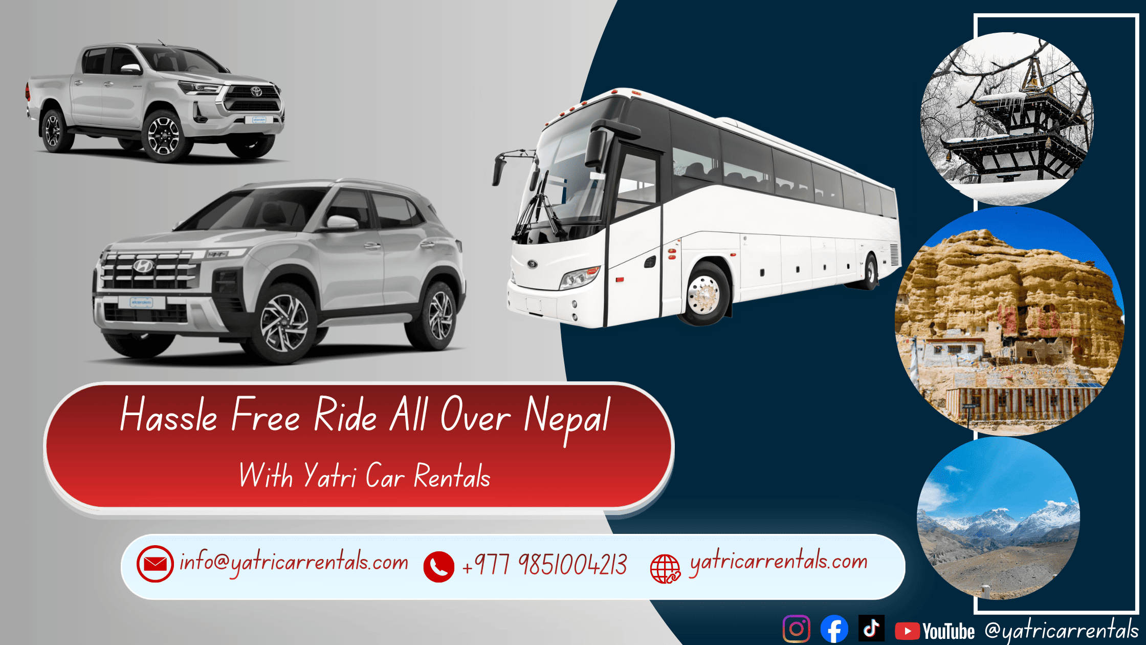 All Nepal Tour - Yatri Car Rentals Nepal