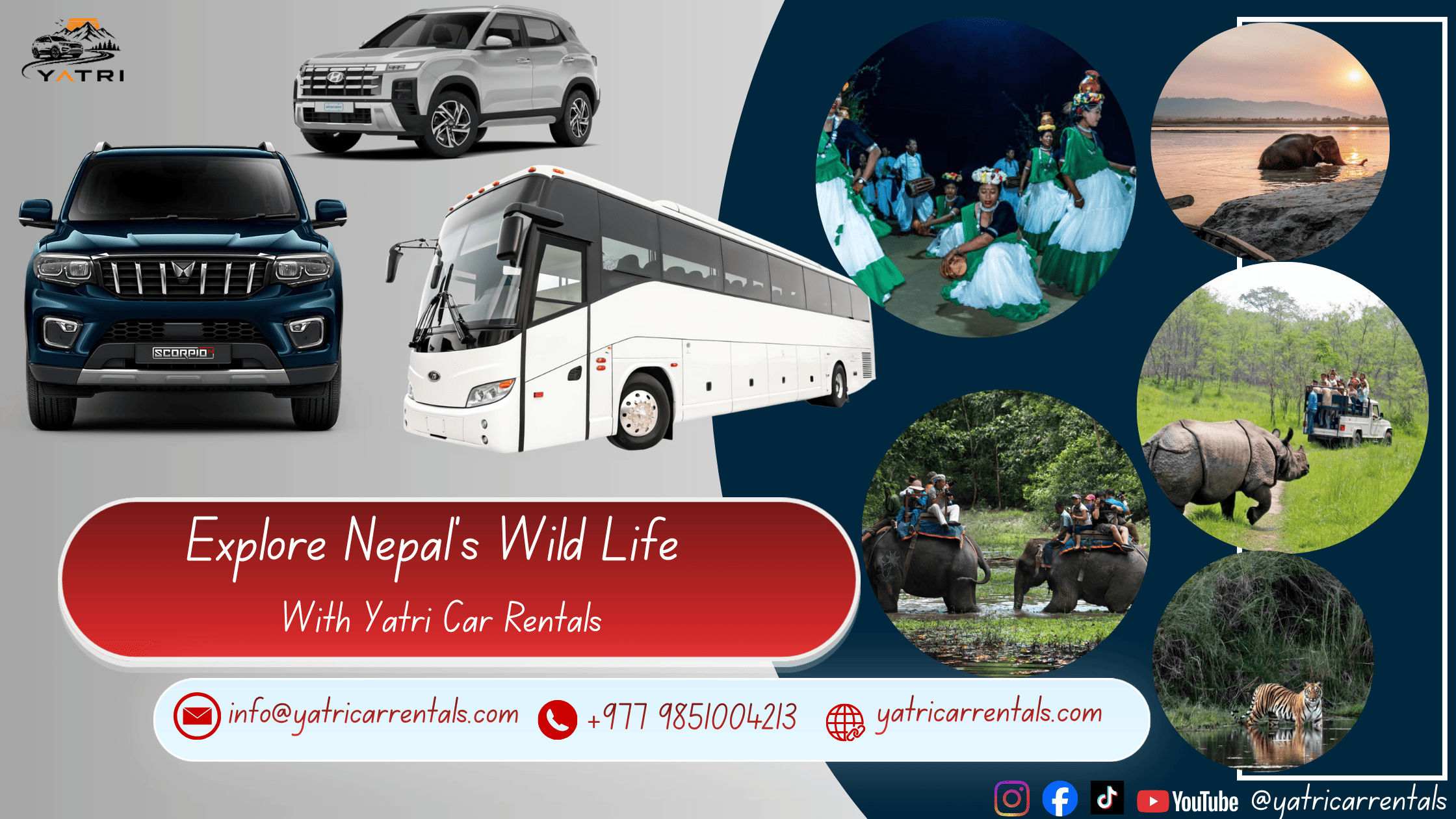 Chitwan National Park Tour - Yatri Car Rentals Nepal