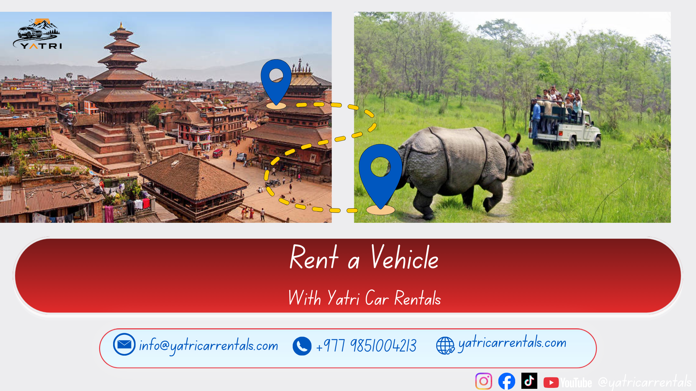 Kathmandu to Chitwan by Car: Cost, Time & Best Route (2026) | Yatri Car Rentals Blog - Yatri Car Rentals Blog