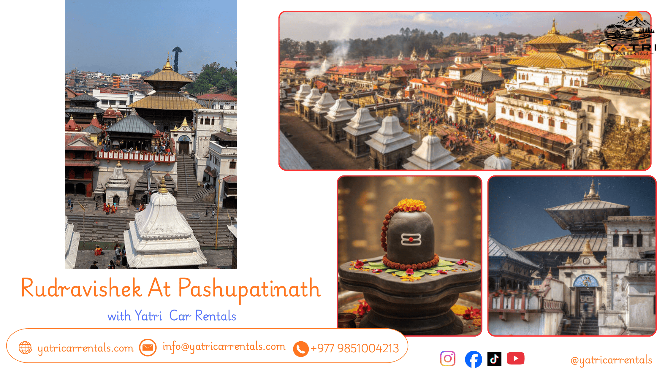 Pasupatinath Temple Darsan with Rudravishek - Yatri Car Rentals Nepal