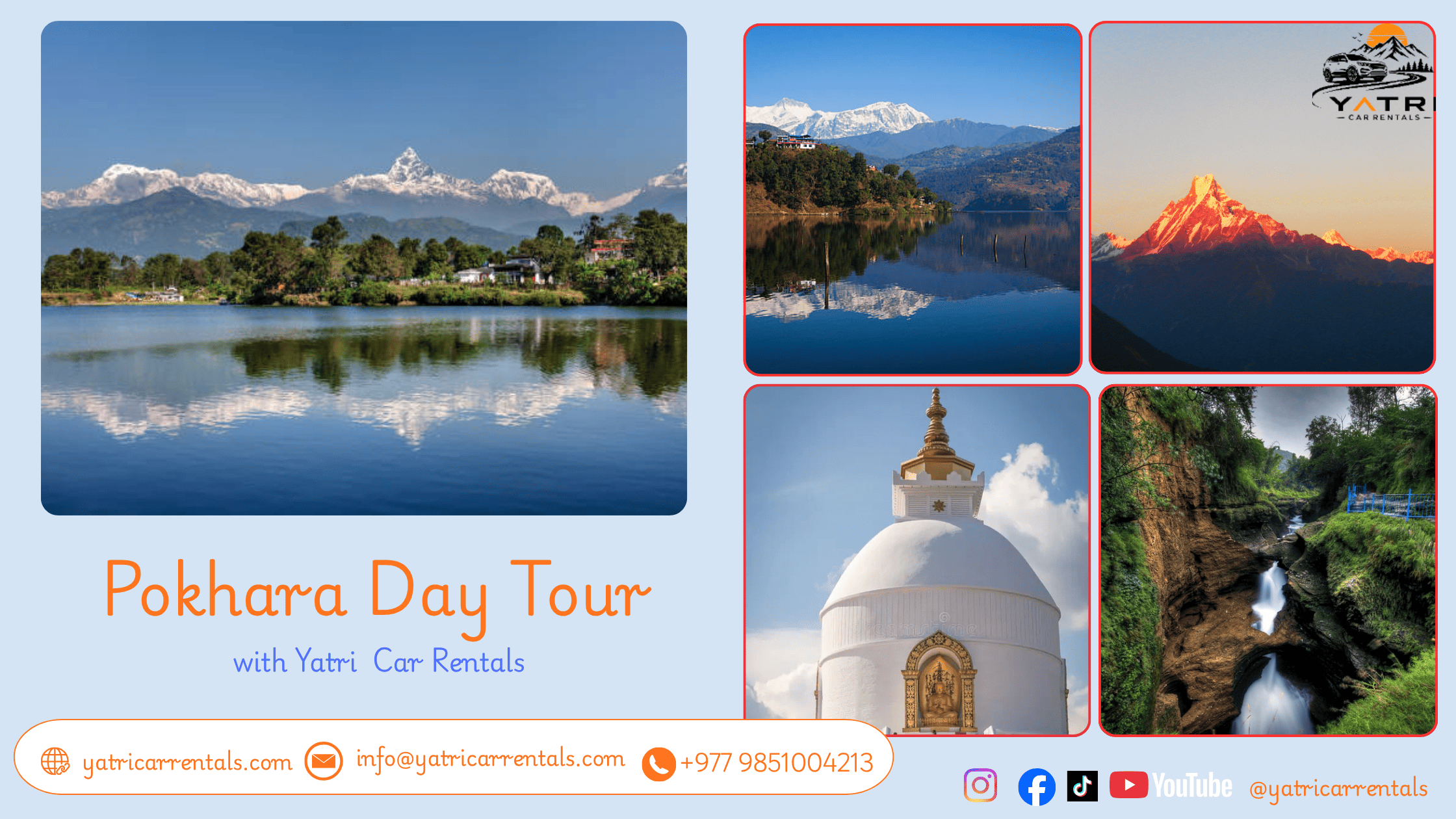 Pokhara 1 Day Tour tour package - Yatri Car Rentals