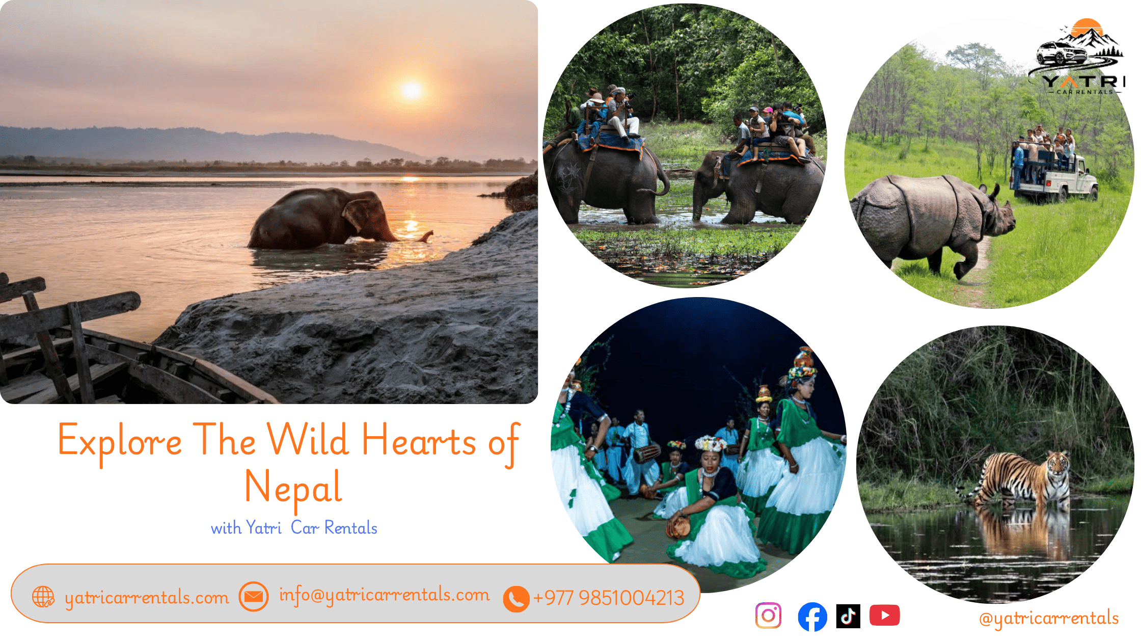 2N/3D Chitwan Tour Package tour package - Yatri Car Rentals Nepal