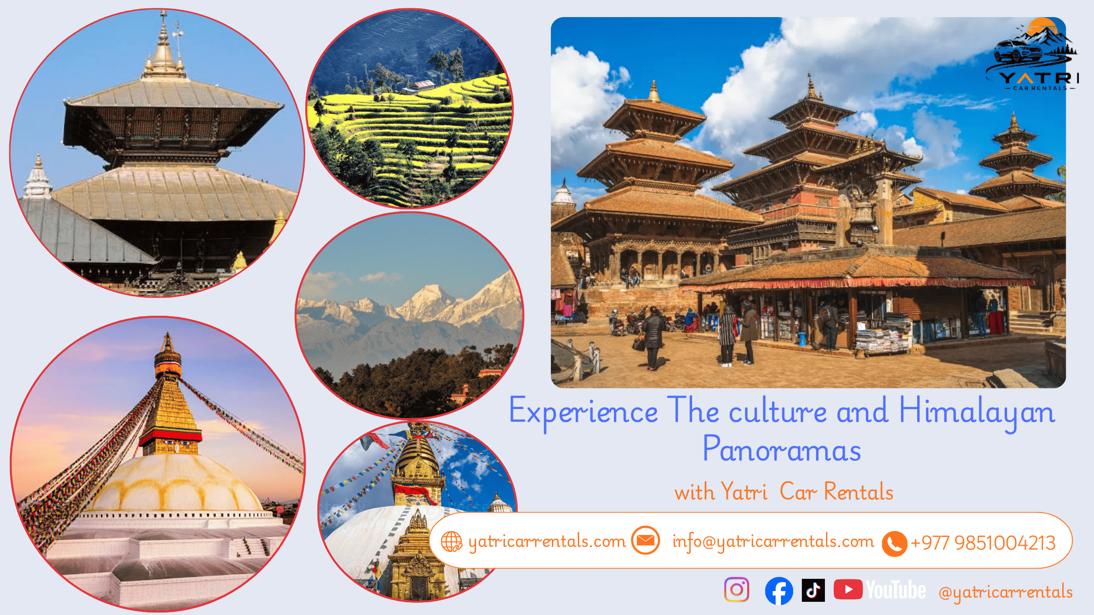 3N/4D kathmandu and Nagarkot Tour tour package - Yatri Car Rentals Nepal