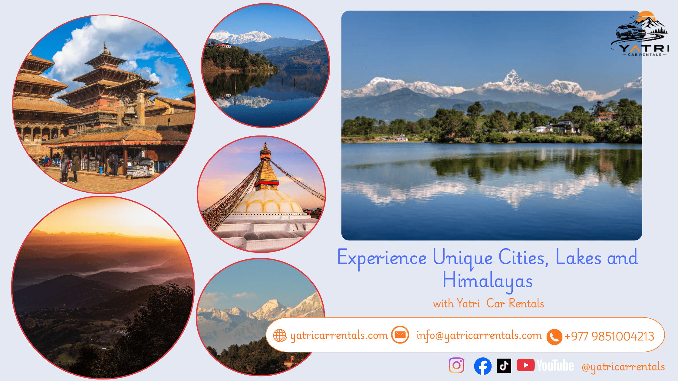 5N-6D Tour In Nepal Kathmandu-Pokhara-Nagarkot